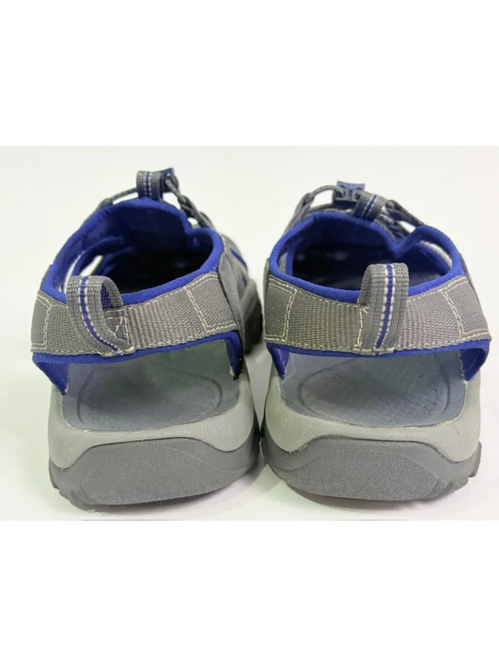Keen Sandals Men's Size 13 Blue Waterproof 110230 Newport H2 Gray Hiking Shoes